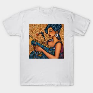 Jazz Musician with Saxophone T-Shirt